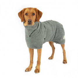 Ruff & Tumble 41-49 Cm Süper Emici Pamuklu Bornoz Storm Gri M | Köpek Şampuanı Ruff & Tumble 41-49 Cm Süper Emici Pamuklu Bornoz Storm Gri M | Köpek Şampuanı