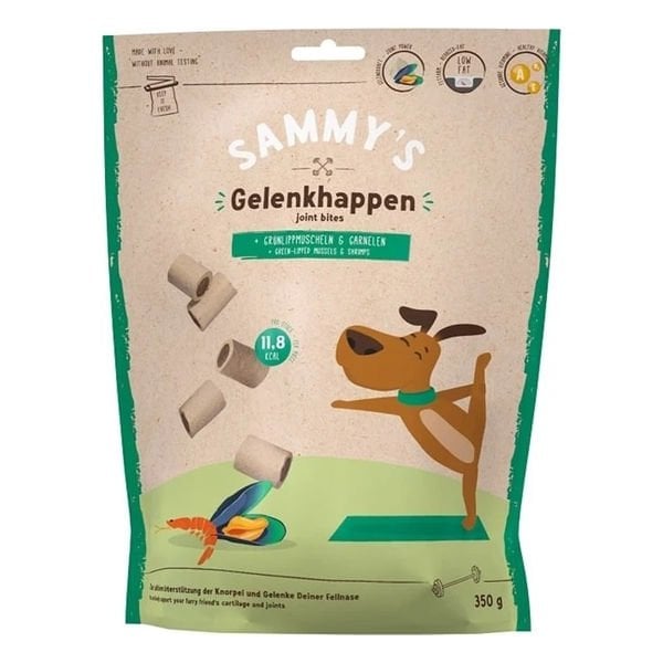 Sammy's  350 Gr Joint Bites Midye ve Karides | Köpek Atıştırmalık Ödül Maması