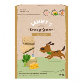 1 Kg Crispy Crackers Kümes Hayvanı Peynir ve Ispanak | Köpek Atıştırmalık Ödül Maması