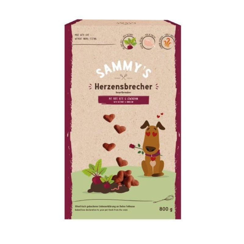 Sammy's 800 Gr Heartbreaker Kümes Hayvanı Pancar ve Karahindiba | Köpek Atıştırmalık Ödül Maması Sammy's 800 Gr Heartbreaker Kümes Hayvanı Pancar ve Karahindiba | Köpek Atıştırmalık Ödül Maması