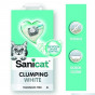 Sanicat 8 Lt Clumping White Oksijen Kontrol Emici Kedi Kumu | Doğal Kedi Kumu