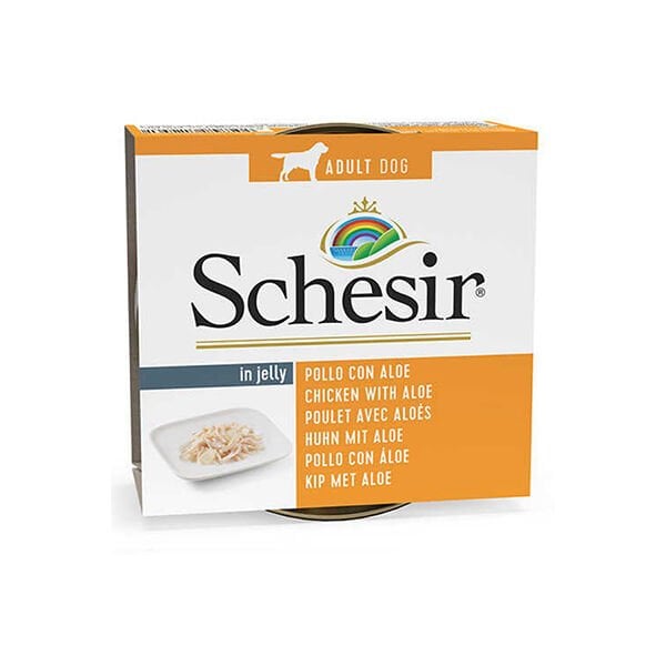Schesir 150 Gr Puppy Jöle Aloe Veralı Tavuk | Tavru Köpek Konservesi