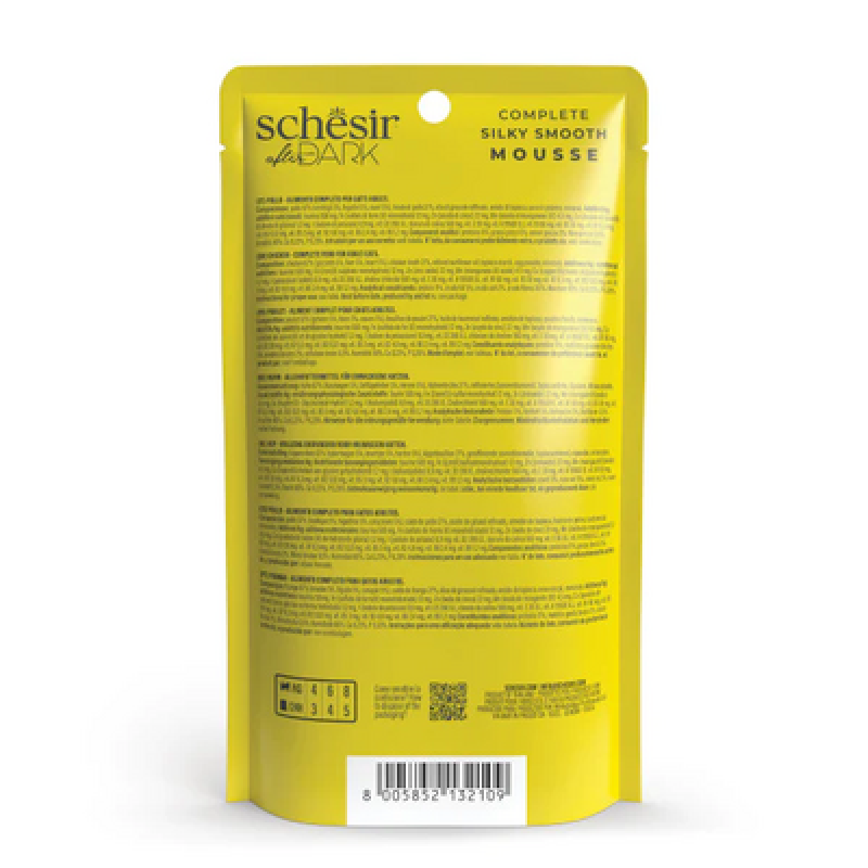 Schesir 80 Gr After Dark Velvet Mousse Tavuk | Tahılsız Kedi Yaş Maması