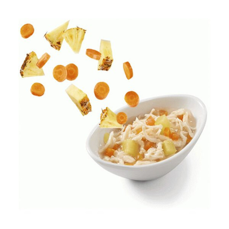 Schesir 85 Gr Salad Tavuk Ananas ve Havuç | Yetişkin Kedi Maması