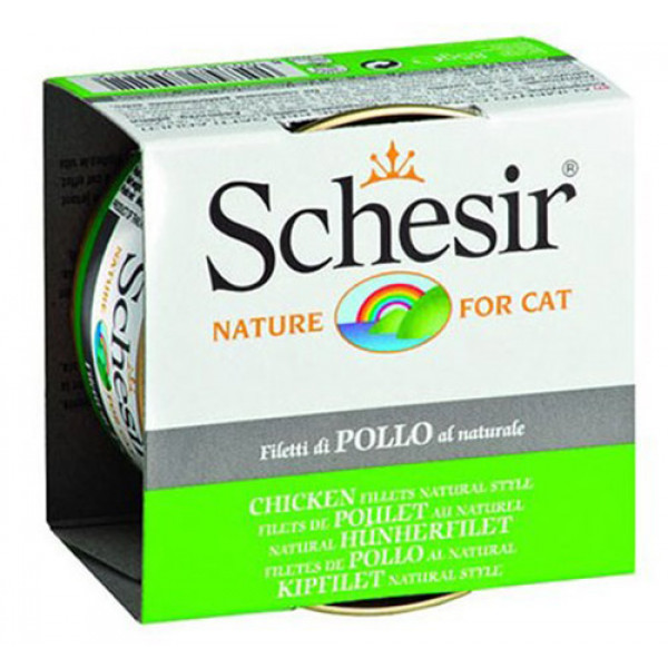 Schesir 6 Adet Chicken Fillets 85 Gr | Yetişkin Kedi Maması