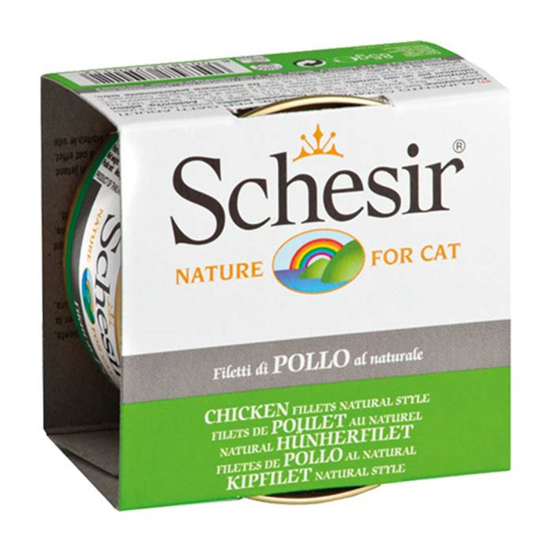 Schesir 85 Gr Chicken Fillets | Yetişkin Kedi Maması Schesir 85 Gr Chicken Fillets | Yetişkin Kedi Maması