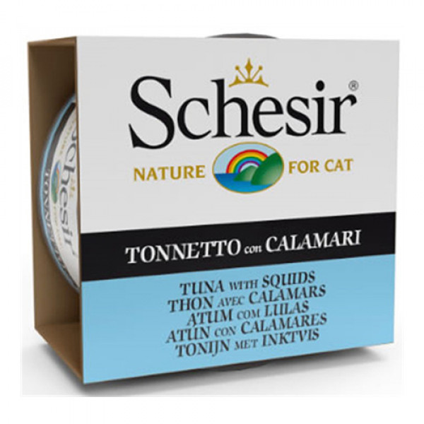 Schesir 85 Gr Tuna & Squids | Yetişkin Kedi Maması