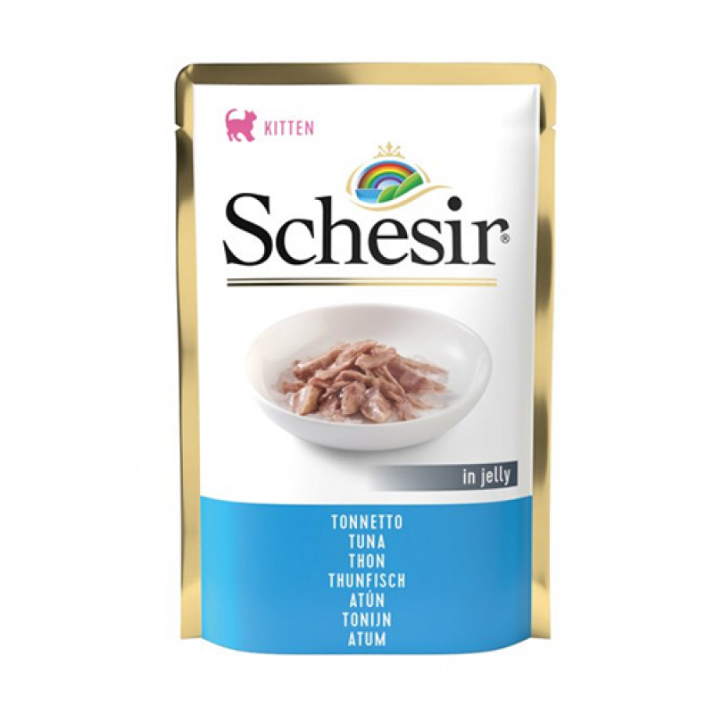 Schesir 85 Gr Tuna Kitten | Yavru Kedi Maması Schesir 85 Gr Tuna Kitten | Yavru Kedi Maması