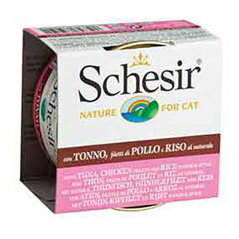 Schesir 85 Gr Tuna & Chicken | Yetişkin Kedi Maması Schesir 85 Gr Tuna & Chicken | Yetişkin Kedi Maması