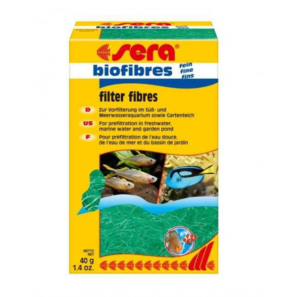 Sera 40 Gr Biofibres Kalın | Akvaryum Filtre Malzemesi