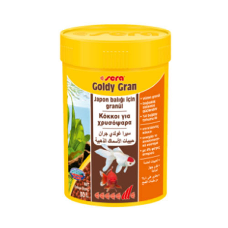 Sera 250 Ml Goldy Gran | Tatlı Su Akvaryumu Yemi Sera 250 Ml Goldy Gran | Tatlı Su Akvaryumu Yemi