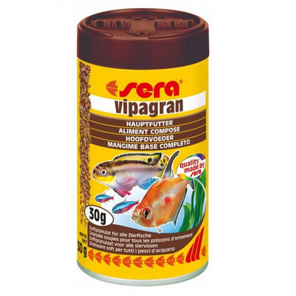 Sera 250 Ml Vipagran | Tatlı Su Akvaryumu Yemi