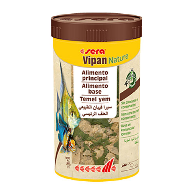 Sera Vipan 210 Gr Nature Balık Yemi 1000 Ml | Tatlı Su Akvaryumu Yemi Sera Vipan 210 Gr Nature Balık Yemi 1000 Ml | Tatlı Su Akvaryumu Yemi