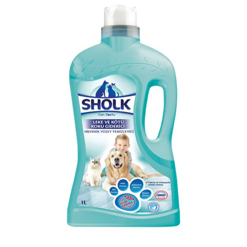 Sholk 1 Lt Klor İçermeyen Leke Ve Kötü Koku Giderici Hijyenik Yüzey Temizleyici | Leke Ve Koku Giderici Sholk 1 Lt Klor İçermeyen Leke Ve Kötü Koku Giderici Hijyenik Yüzey Temizleyici | Leke Ve Koku Giderici