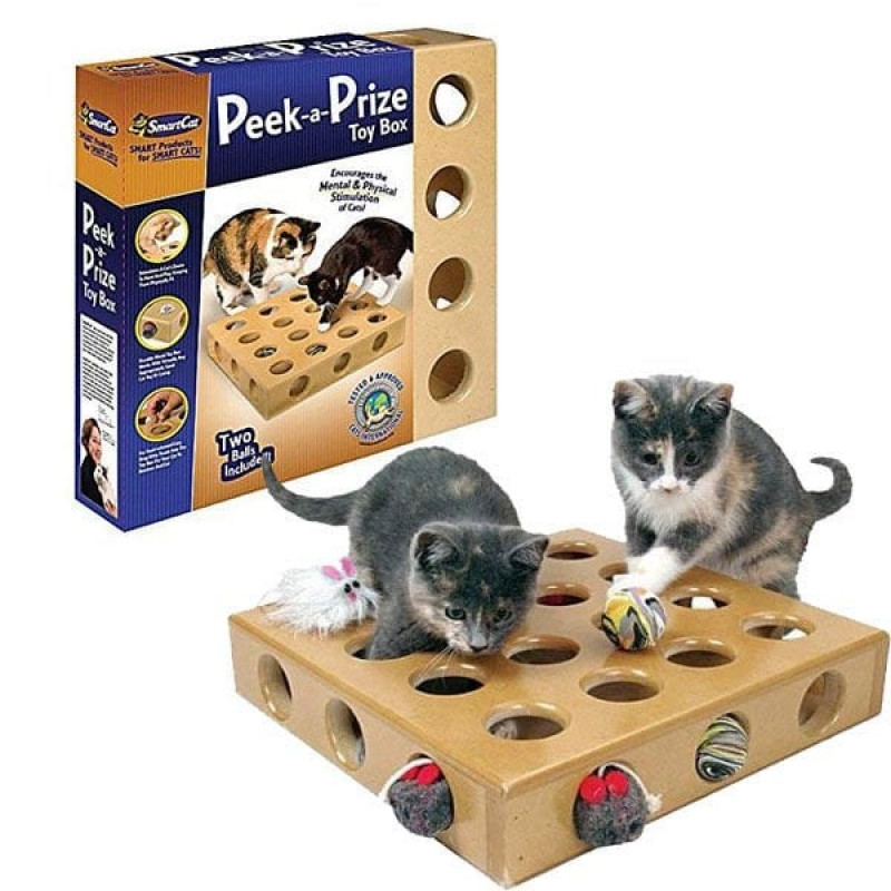 SmartCat 35,2x35,2x7 Cm Ahşap Aktivite | Kedi Zeka Oyuncağı SmartCat 35,2x35,2x7 Cm Ahşap Aktivite | Kedi Zeka Oyuncağı