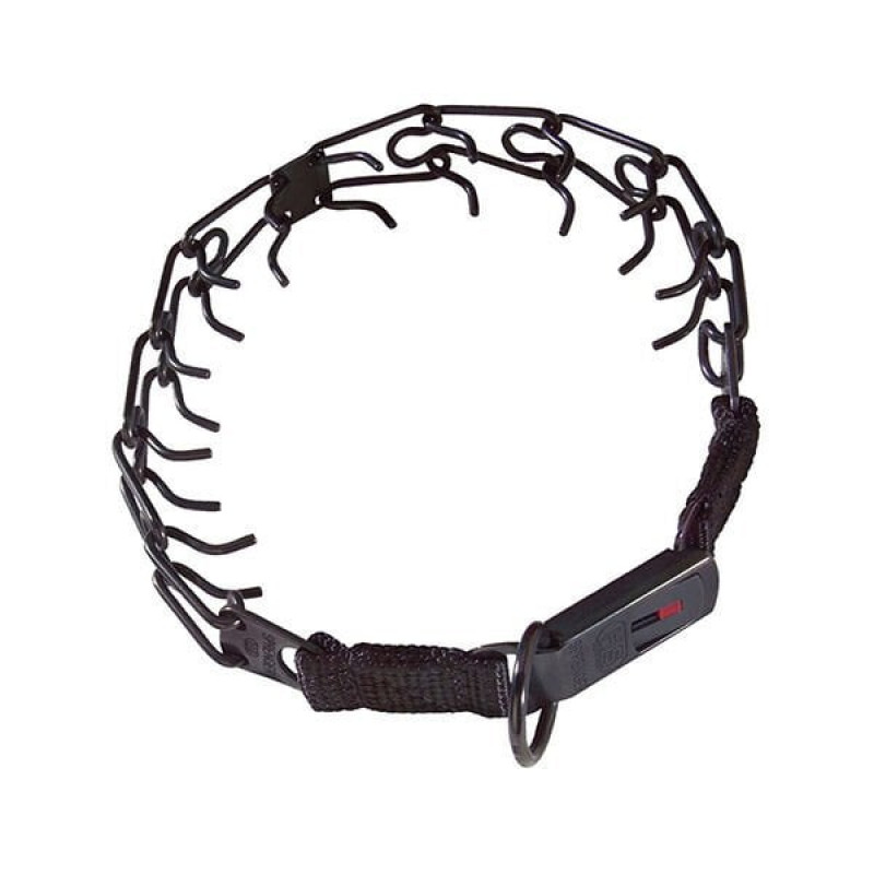 Sprenger 60 Cm 4 Mm Ultra-Plus Inox Siyah CliClok Tasma | Köpek Eğitim Tasması Sprenger 60 Cm 4 Mm Ultra-Plus Inox Siyah CliClok Tasma | Köpek Eğitim Tasması