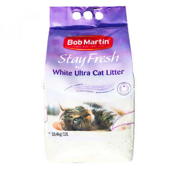 StayFresh 12 Lt Ultra Beyaz Hızlı Topaklanan Bebek Pudralı Kedi Kumu | Doğal Kedi Kumu