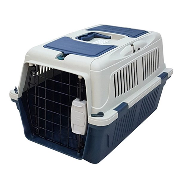 Strong 50x33x29 cm Pet Taşıma Çantası Lacivert | Kedi Taşıma Kutusu