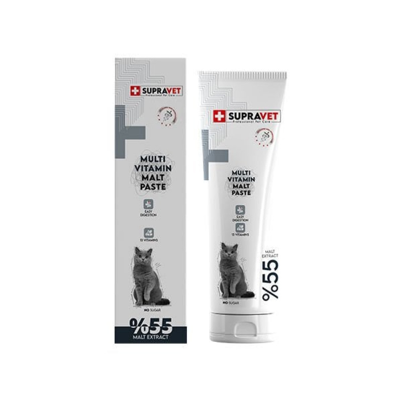 Supravet 100 Gr Multivitamin Malt Paste | Kedi Vitamini Supravet 100 Gr Multivitamin Malt Paste | Kedi Vitamini