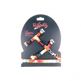 22-30 Cm Ayarlanabilir Göğüs ve Gezdirme Tasması Picasso | Kedi Gezdirme Tasması