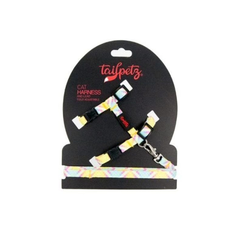 Tailpetz Harness Ayarlanabilir Göğüs ve Gezdirme Tasması Mirror 22-30 Cm | Kedi Göğüs Tasması Tailpetz Harness Ayarlanabilir Göğüs ve Gezdirme Tasması Mirror 22-30 Cm | Kedi Göğüs Tasması