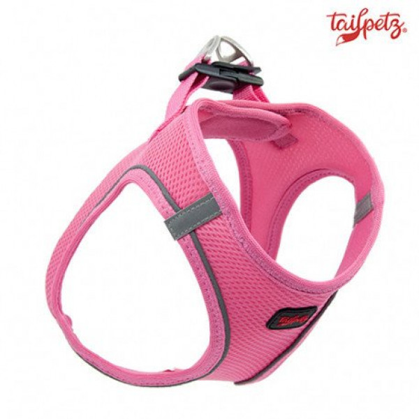 Tailpetz (L) Air Mesh Göğüs Tasması Pembe | Köpek Göğüs Tasması