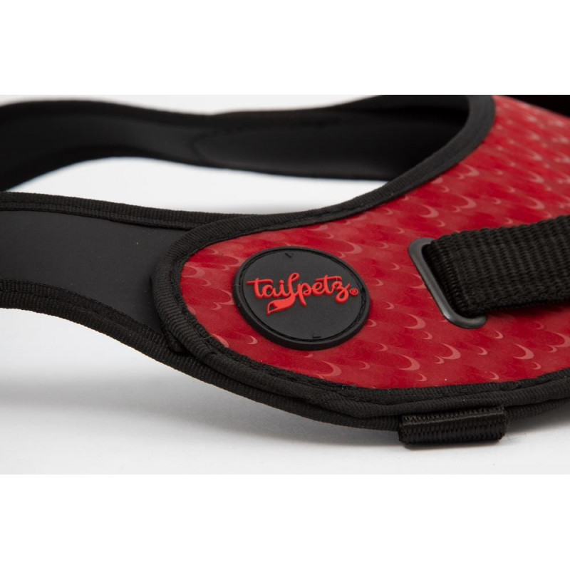 Tailpetz L Norwegian Harness Göğüs Tasması Kırmızı 40x60 Cm | Köpek Göğüs Tasması