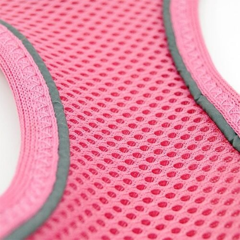 Tailpetz L Step In Harness Göğüs Tasması Pembe 36x46-66 Cm | Köpek Göğüs Tasması