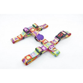 XS Alliens Desenli Boyun Tasması 19-33x22-37 Cm | Köpek Boyun Tasması