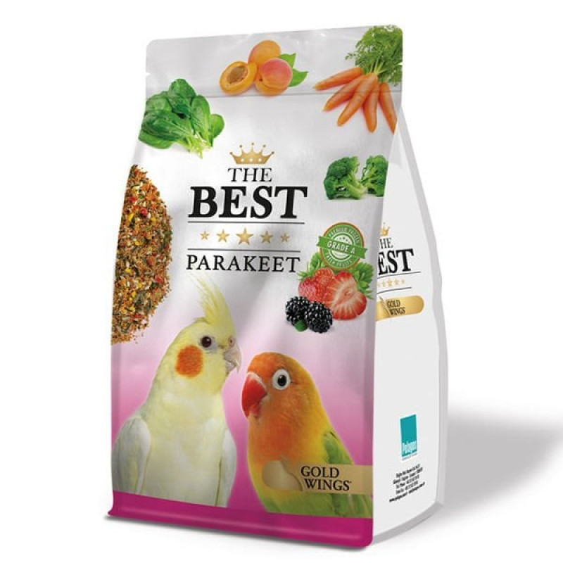 Gold Wings 1,25 Kg The Best Paraket Yemi | Kuş Yemi Gold Wings 1,25 Kg The Best Paraket Yemi | Kuş Yemi