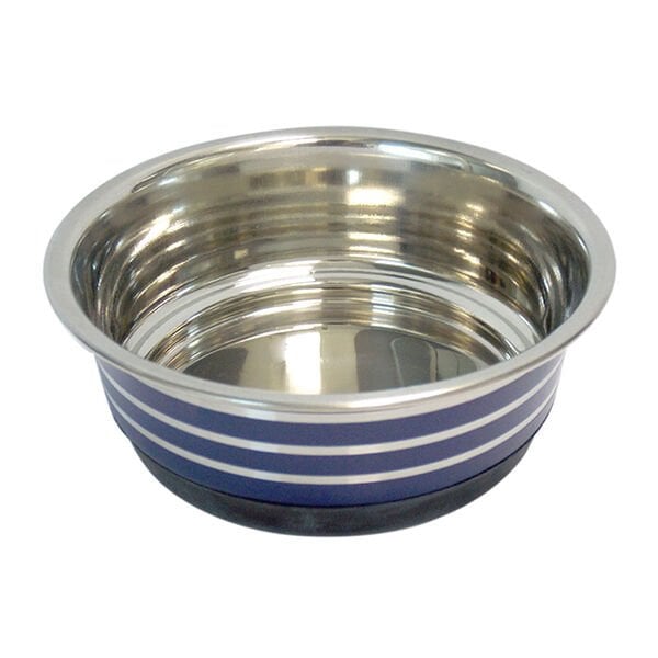 Tommy 12 Cm Çelik Kauçuk Tabanlıklı | Metal Mama Ve Su Kabı