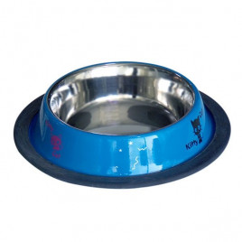 8 Oz Kedi Desenli Çelik Mavi | Metal Mama Ve Su Kabı 8 Oz Kedi Desenli Çelik Mavi | Metal Mama Ve Su Kabı