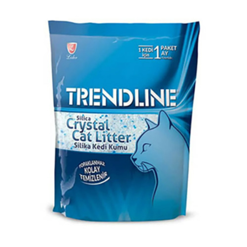 Trendline 6 Adet Kristal Kedi Kumu 3,6 Lt | Silika Kristal Kedi Kumu Trendline 6 Adet Kristal Kedi Kumu 3,6 Lt | Silika Kristal Kedi Kumu