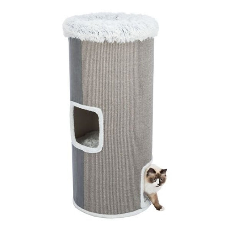 Trixie 118 Cm Tırmalama ve Oyun Kulesi Gri | Tırmalama Tahtalı Kedi Evi Trixie 118 Cm Tırmalama ve Oyun Kulesi Gri | Tırmalama Tahtalı Kedi Evi