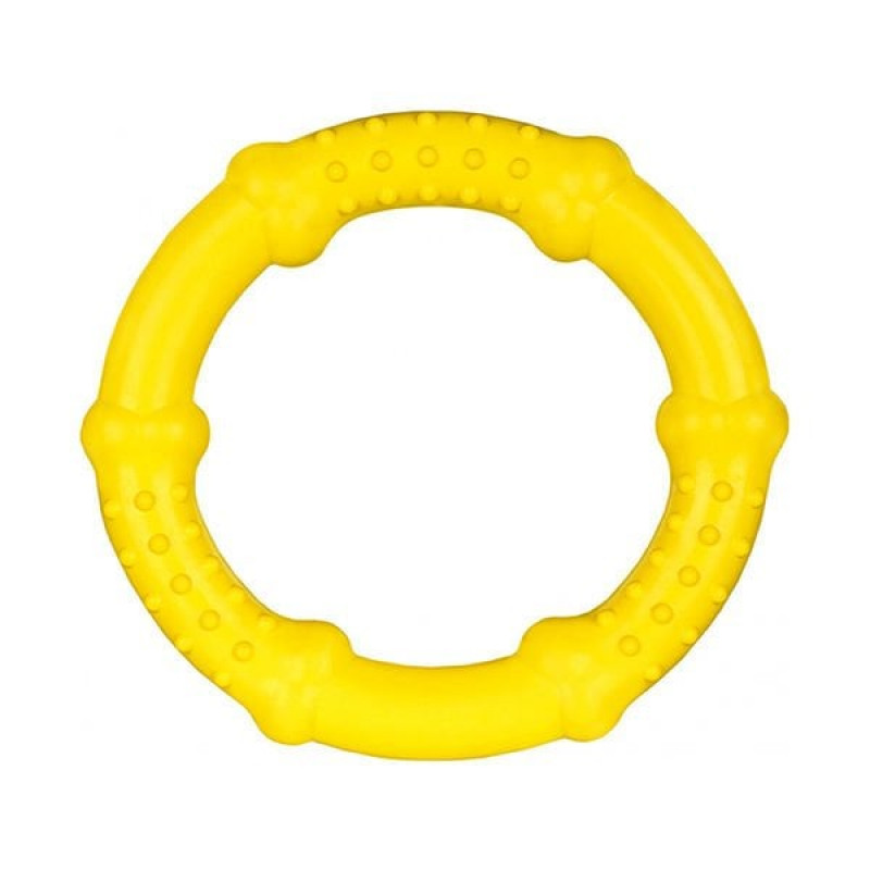 Trixie 15 Cm Yüzen Natürel Kauçuk Halka | Yüzen Köpek Oyuncağı