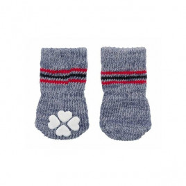 2 Adet Çorap Kaymaz Xxsmall Gri | Köpek Patik Ayakkabısı 2 Adet Çorap Kaymaz Xxsmall Gri | Köpek Patik Ayakkabısı