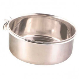 300 Ml Papağan Paslanmaz Kap 9Cm | Kuş Yemliği