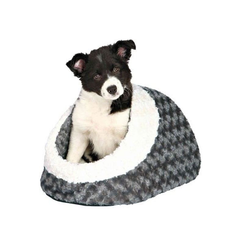 Trixie 35x26x41 Cm Pet Yatağı Gri-Bej | Yuvalı Kedi Yatağı
