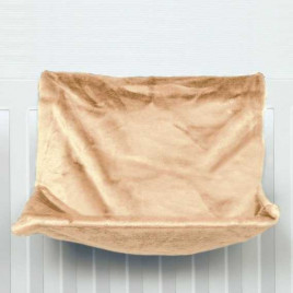 47X30X27cm Peluş Kalorifer Yatağı, Bej 47X30X27cm Peluş Kalorifer Yatağı, Bej