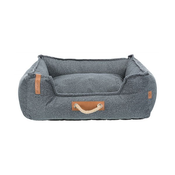 Trixie 80X60 Cm Kumaş Yatak Koyu Gri | Kumaş Köpek Yatağı
