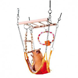 17x22x15 Cm Hamster Hamaklı Asma Köprü | Hamster Diğer Ürünler 17x22x15 Cm Hamster Hamaklı Asma Köprü | Hamster Diğer Ürünler