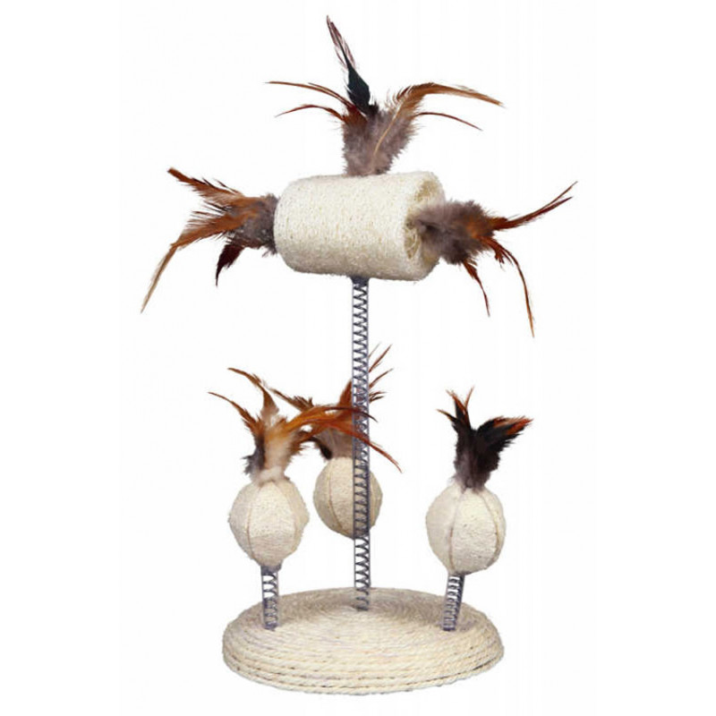 Trixie 15x30 Cm Yaylı Toplar, Tüyler | Kedi Top Oyuncak Trixie 15x30 Cm Yaylı Toplar, Tüyler | Kedi Top Oyuncak