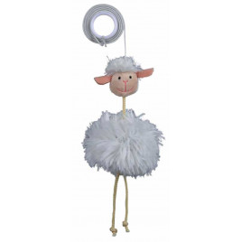 20 Cm Elastik İpli Peluş Koyun | Peluş Kedi Oyuncağı