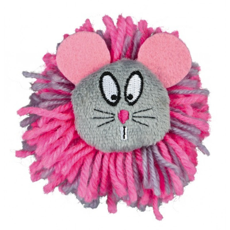 Trixie 8 Cm Sesli Yün Oyun Topu | Kedi Top Oyuncak Trixie 8 Cm Sesli Yün Oyun Topu | Kedi Top Oyuncak