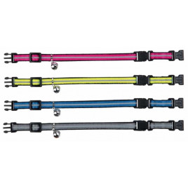 Çift Kilitli Fosforlu Zilli Tasma | Kedi Boyun Tasması