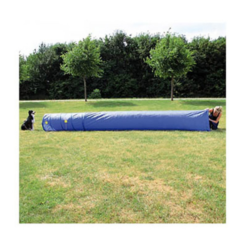 Trixie 60 Cm-5 M Köpek Agility Eğitim Tüneli Mavi | Köpek Eğitmen Malzemesi