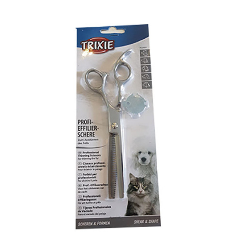 Trixie 18 Cm Köpek Paslanmaz Bakım İnceltme Makası | Köpek Makası