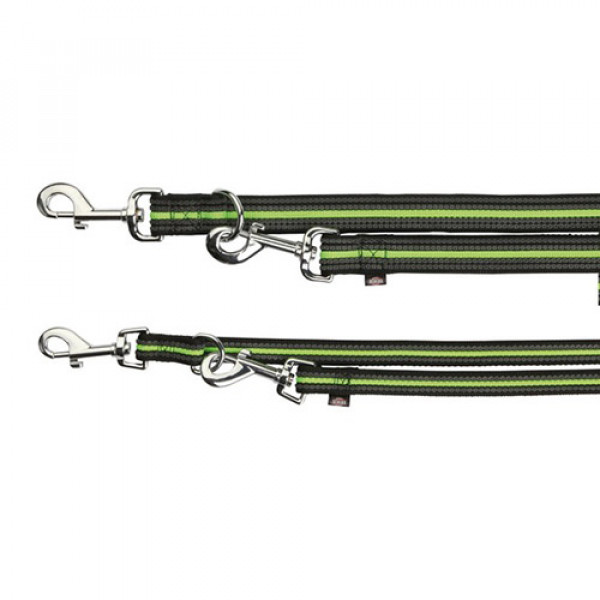 Trixie L-XL 2M Gezdirme Kayışı 17 Mm Siyah Yeşil | Köpek Gezdirme Tasması