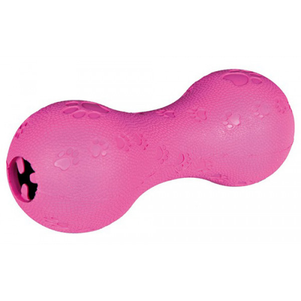 Trixie 15 Cm Ödüllü Kauçuk Dumbbell | Ödül Hazneli Köpek Oyuncağı