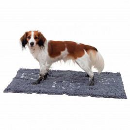 120x60 Cm Köpek Paspası Super Emici Gri | Köpek Tırnak Ve Pati Bakım Ürünü